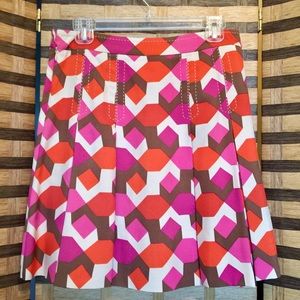 Marc By Marc Jacobs Print Silk Skirt Size 4